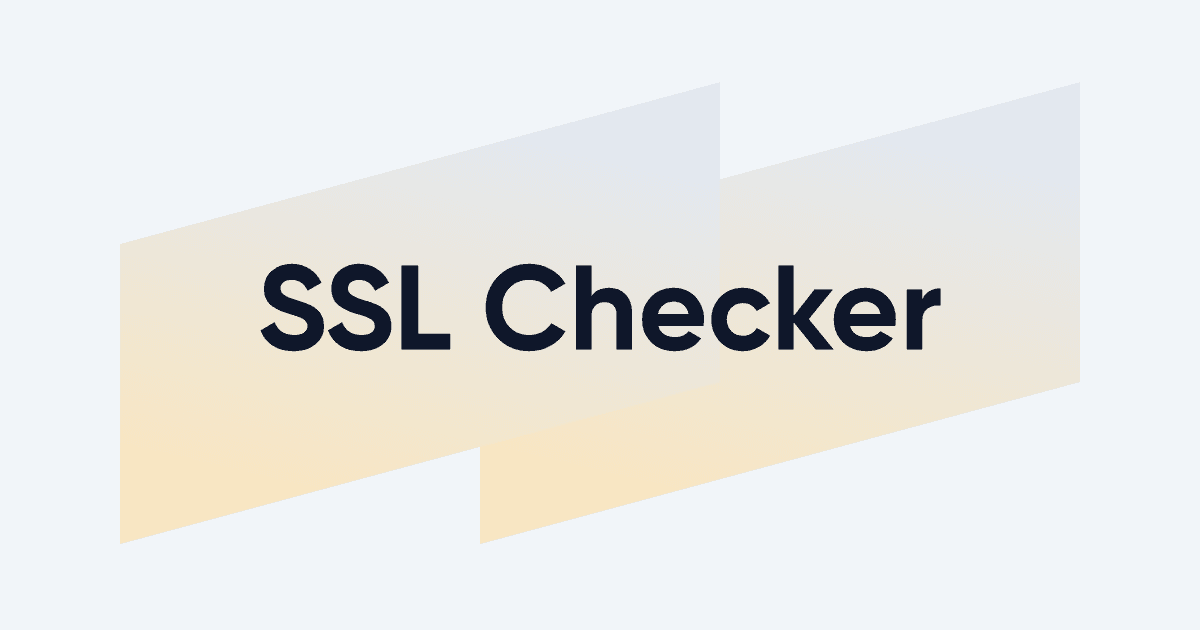 SSL Certificate Checker